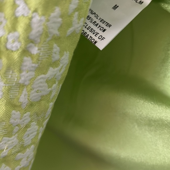 THML size Medium chartreuse dress. NWT. - Picture 3 of 4